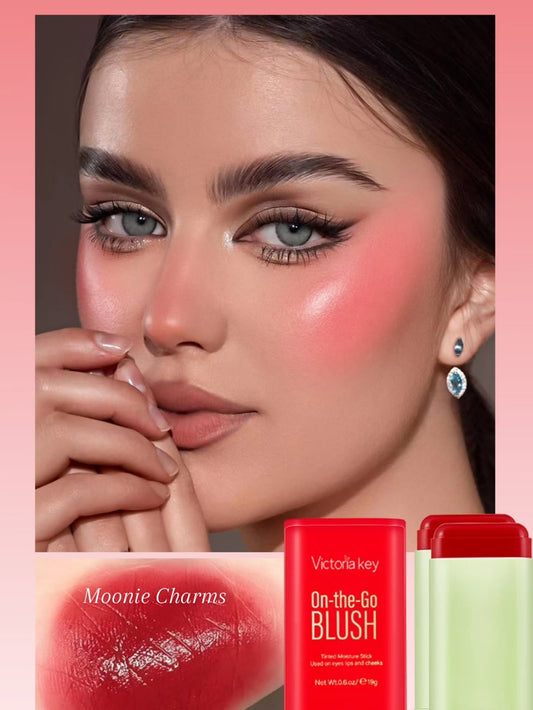 Victoria Key On-the-Go Blush - Ruby Red (الأحمر الجريء)